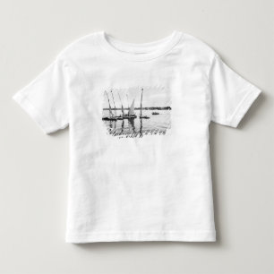 Luxor Egypten, Feluccas på Nilen T-shirt