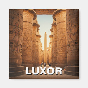 Luxor Egypten Karnak Temple Travel Magnet