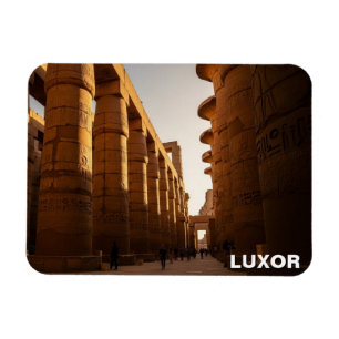 Luxor Egypten Karnaktempel Resa Magnet