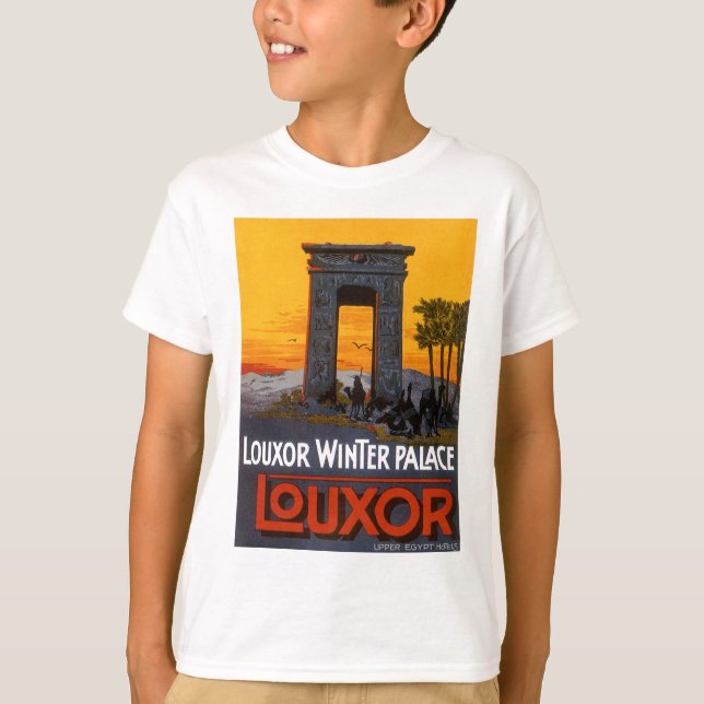 Luxor egypten t shirt (Framsida)