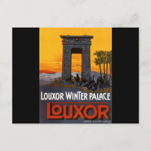 Luxor Egypten Vykort