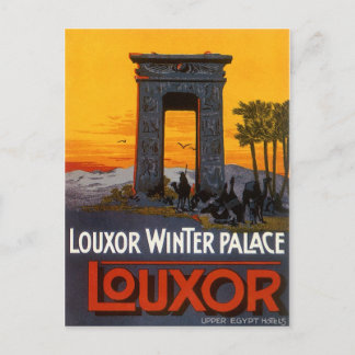 Luxor Egypten Vykort