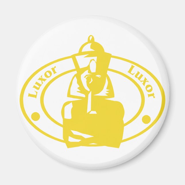 Luxor Frimärke Magnet (Framsidan)