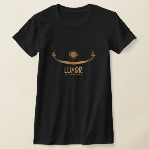 Luxor Sfinxallén Guld Khufus skepp T Shirt