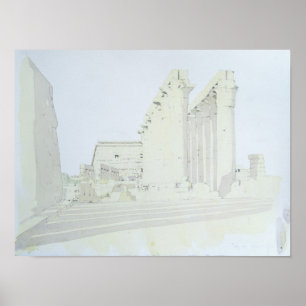 Luxor tempel poster
