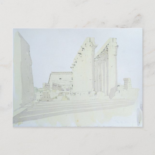 Luxor Temple Vykort (Framsida)