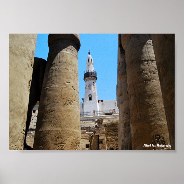 Luxor-templets moské poster (Framsidan)