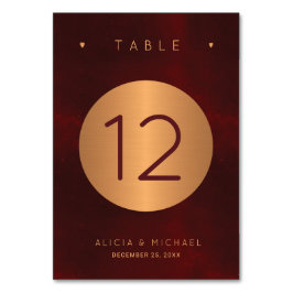 Luxurburguny guld glitter elegant bröllop bordsnummer