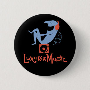 LuxuriaMusic knäppas - svart Knapp