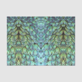 Luxuridisk Elegant Teal Peacock Back Feathers