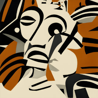 Luxurig Abstrakt Wall Art Canvas