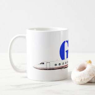 Luxurij Gulfstream IV Private Jet Kaffemugg