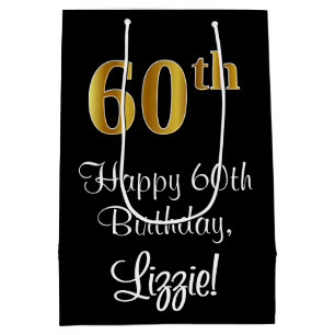 Luxuriös, Elegant, Faux Guld Titta 60:e födelsedag