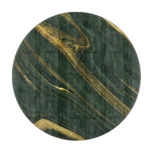 Luxuriös Grönt Onyx: Golden Marble.