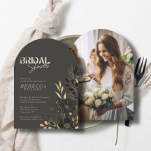 Luxuriös Guld Blommigt 1 Photo Arch-Möhippa