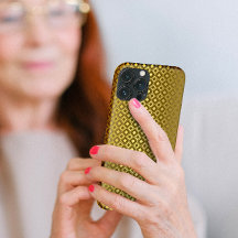 Luxuriös Guld Rhombus Carving Mönster