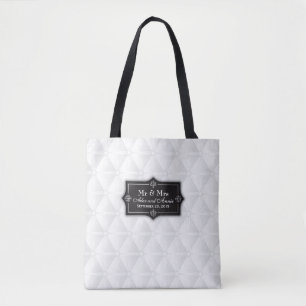 Luxuriös Personlig Bröllop Tote Bag Tygkasse