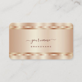 Luxuriös Ro Guld Shimmer Effect-Professionell Visitkort