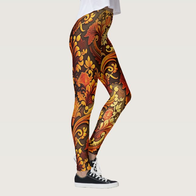 Luxuriös, utvecklad Vintage Leggings (Höger)