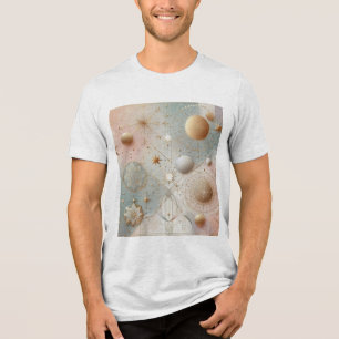 Luxurious Celestial Abstrakt Geometric Hoodie Desi T Shirt