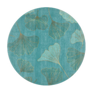 Luxurious guld Ginkgo, vintage tapet.