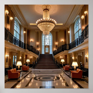 Luxurious House Insida Poster