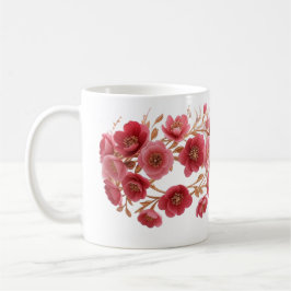 Luxurious Mor Day Blommigt Krona Kaffemugg