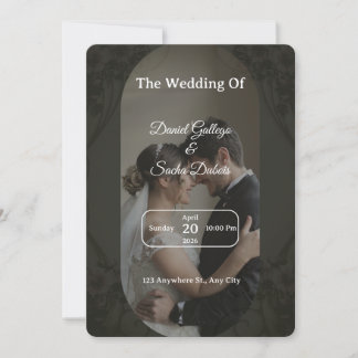 Luxurious Wedding Invitation  Inbjudningar