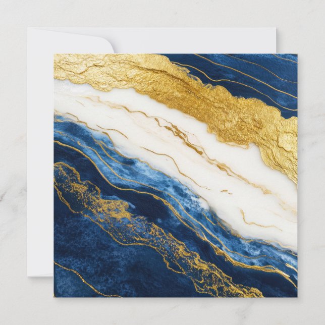 Luxuriskt marmor för marmor vid marmor vid marinen (Framsida)