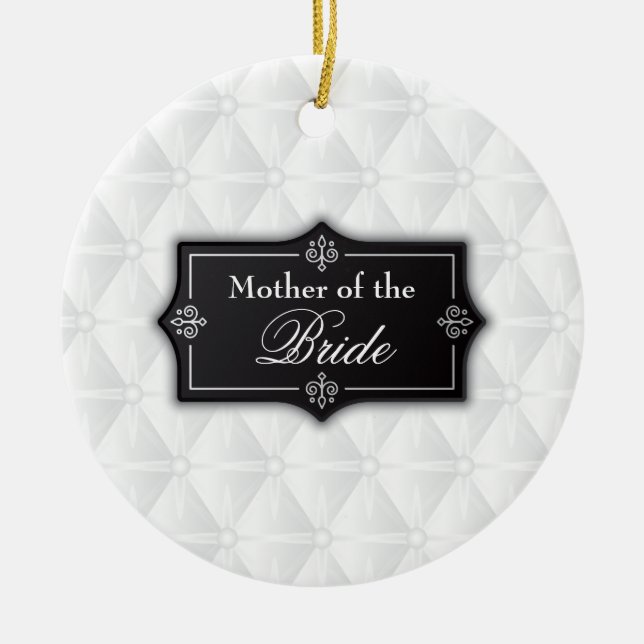 Luxurit Budens mamma Bröllop| Ornament (Framsidan)