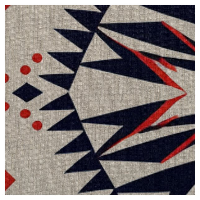 Luxurit "Cosmic Interlock" Linen Textile Tyg (Provkarta)