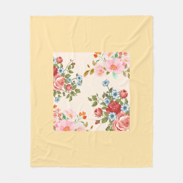 Luxurit Fleece Blanket för Ultimate Comfort och (Framsidan)