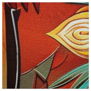 Luxurit "Intricate Echoes" Textilpolyeste Tyg