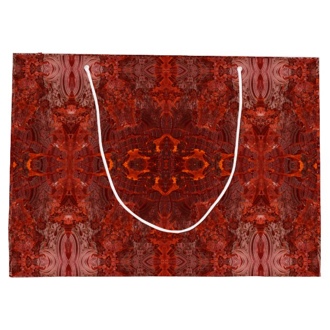 Luxurläder Texturerat Golden Brown Mönster (Baksidan)