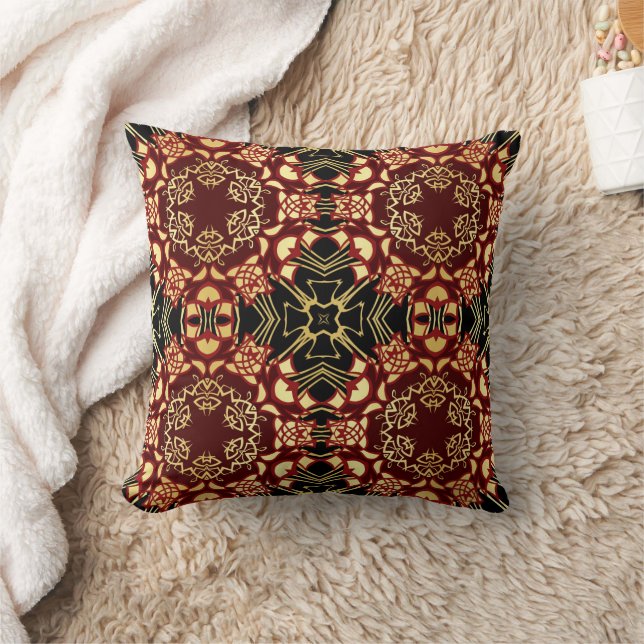 Luxury Abstrakt Decorative Pillow Kudde (Filt)