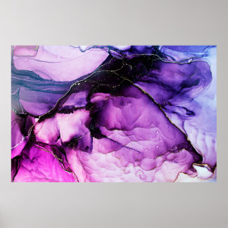 Luxury abstrakt fluid art-målning bakgrundsbild al poster