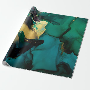 Luxury abstrakt fluid art-målning bakgrundsbild al presentpapper