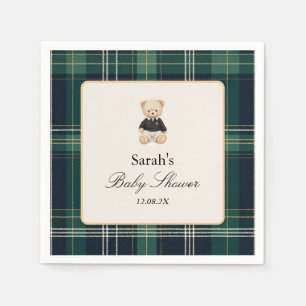 Luxury Baby Shower Boy Pappersservett