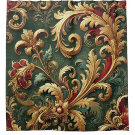 Luxury Baroque Damask Pattern
