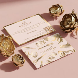 Luxury Beauty Business Thank You for Your Purchase Tack Kort