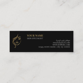 Luxury Beauty Skin Care Thank you Card Lojalitetskort