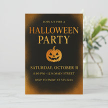 Luxury Black & Guld-Eleganten Halloween