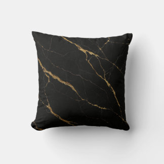 Luxury Black Marble Kudde