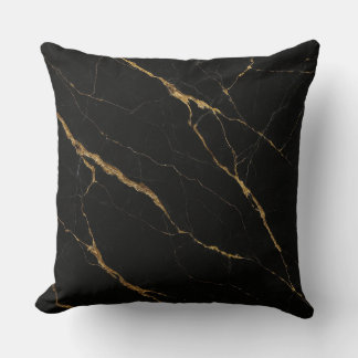 Luxury Black Marble Kudde