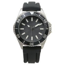 Luxury black men's watch armbandsur