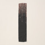 Luxury Black Ro Guld Sparkly Glitter Fringe Sjal<br><div class="desc">Detta glamorösa och lyxaktiga tryck är perfektens utformning för snyggt och trendig kvinna. Den har en faux glatt ro glitter guld-förgrening med faux glitter-typografi ovanpå en enkel svart bakgrund. Det är en elegant, chic, trendig och en modern formgivning med en Hollywoodvibe! ***VIKTIG DESIGN-ANMÄRKNING: Om du vill ha en begäran från...</div>