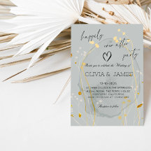 Luxury Botanical Wedding -Happily Ever After Party