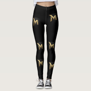 Luxury Brev Black Leggings