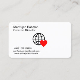 Luxury Business Cards | Minimalist | Modern Maker Visitkort