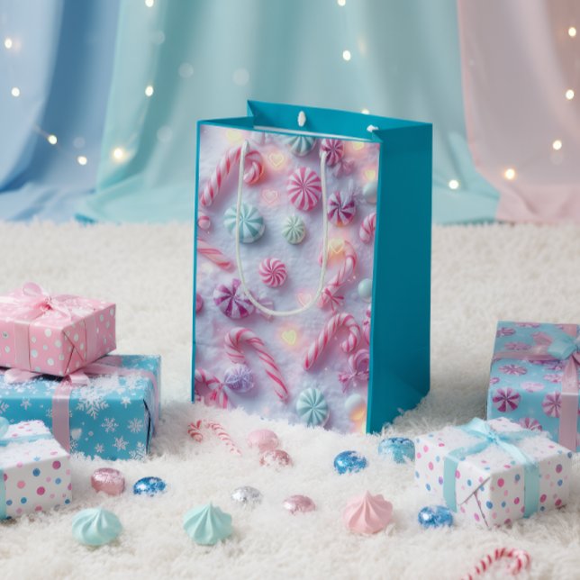 Luxury Candy Cane Christmas Gift Bag (Skapare uppladdad)